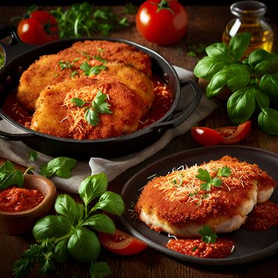 Cuban-Style Chicken Parmigiana