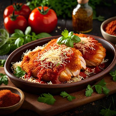 Cuban-Style Chicken Parmigiana