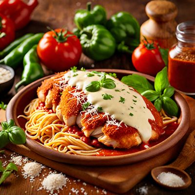 Latin American Chicken Parmigiana