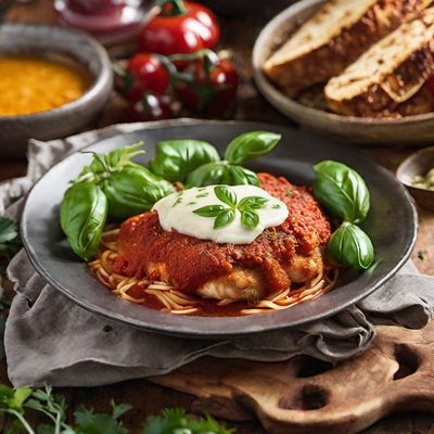 Moroccan-Style Chicken Parmigiana