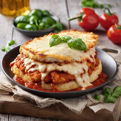 New Mexican Chicken Parmigiana