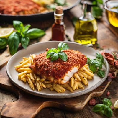 Puerto Rican Chicken Parmigiana