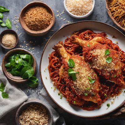 Sichuan-style Spicy Chicken Parmigiana