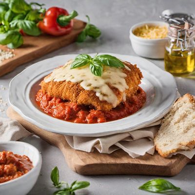 Spanish-Style Chicken Parmigiana