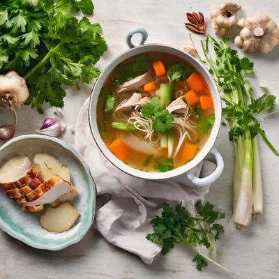 Bavarian Chicken Soup