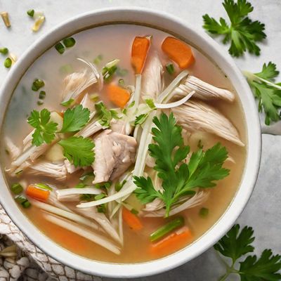 Bavarian Chicken Soup