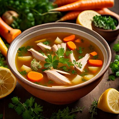 Bosnian Chicken Soup