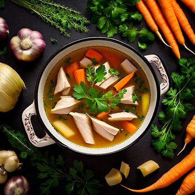 Bosnian Chicken Soup