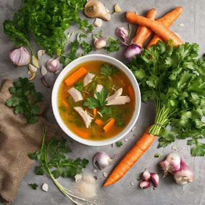 Croatian-Style Chicken Soup