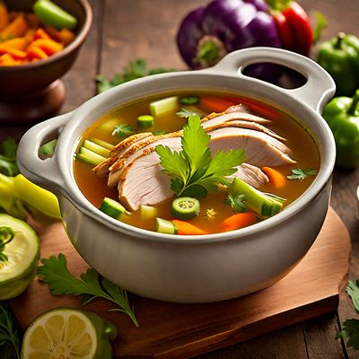 Cuban Chicken Soup