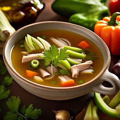 Cuban Chicken Soup