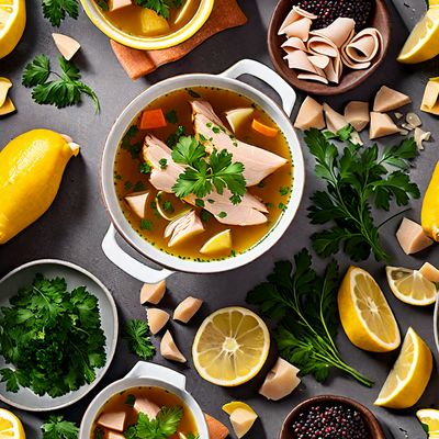 Greek Lemon Chicken Soup