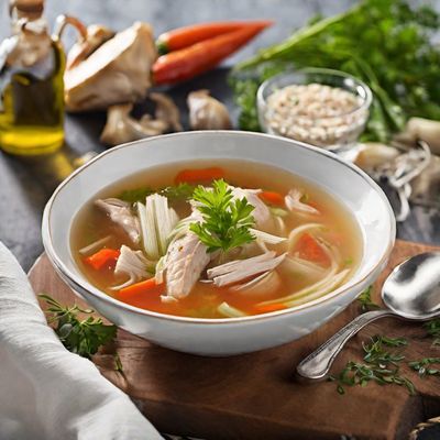 Hungarian Chicken Soup