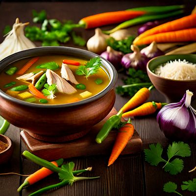 Indo-style Chicken Soup
