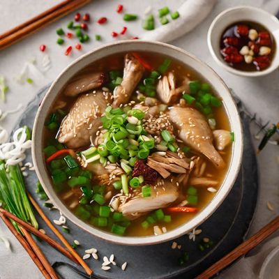 Korean-Style Chicken Soup