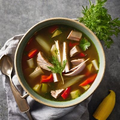 Mediterranean Chicken Soup