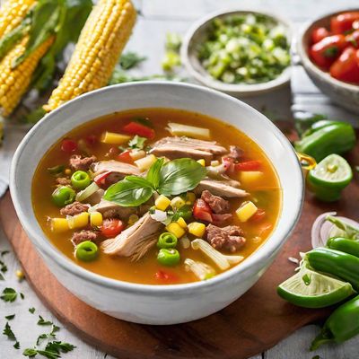 New Mexican Chicken Soup