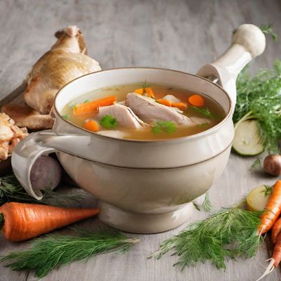 Russian-Style Chicken Soup