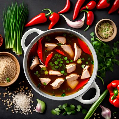 Sichuan-style Spicy Chicken Soup