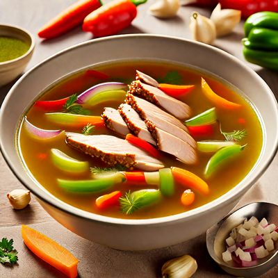 Spanish-style Chicken Soup