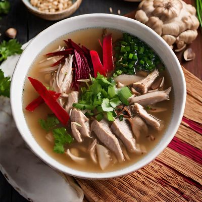 Taiwanese-style Chicken Soup