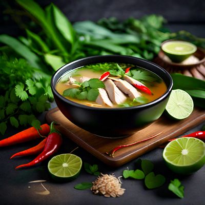 Thai Coconut Chicken Soup