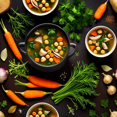 Vegetarian Chickpea Soup