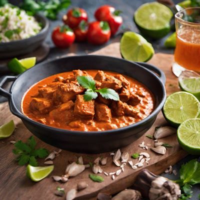 Cuban-style Chicken Tikka Masala