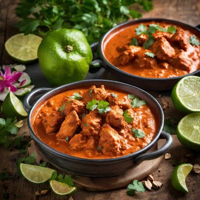 Cuban-style Chicken Tikka Masala