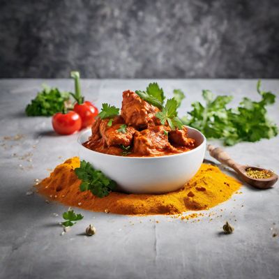 Molecular Gastronomy Chicken Tikka Masala