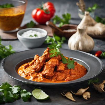 Molecular Gastronomy Chicken Tikka Masala