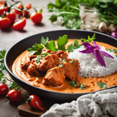 Molecular Gastronomy Chicken Tikka Masala