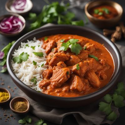 Chicken Tikka Masala with Fragrant Basmati Rice