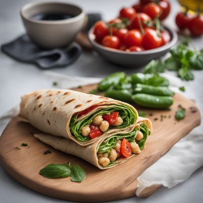 Chickpea Wrap with Abruzzese and Molisan Flavors