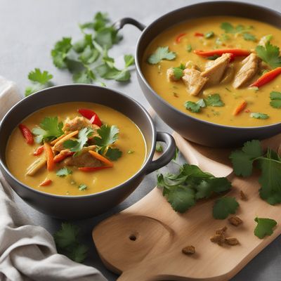 Chifa-inspired Mulligatawny Soup