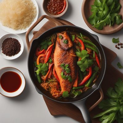 Chifa-style Spicy Braised Fish (Agujjim)