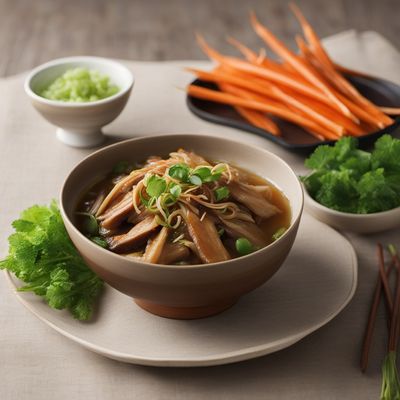 Chikuzenni - Japanese Simmered Chicken and Vegetables