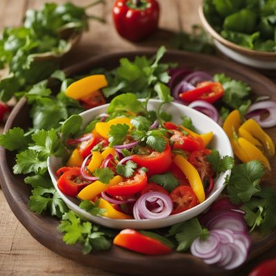 Chilean-Inspired Fresh Vegetable Salad