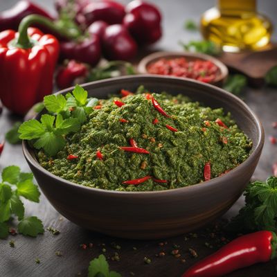 Chimichurri Rojo with a Twist