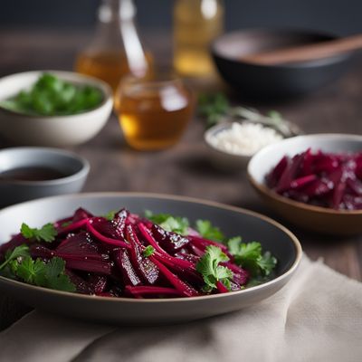 Chinese Aristocrat Beet Stir-Fry