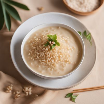 Chinese Buddhist Rice Pudding