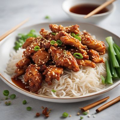 Chinese Crispy Sesame Chicken