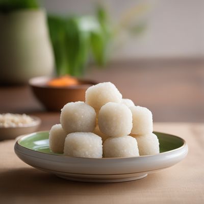 Chinese Imperial Glutinous Rice Balls in Sweet Ginger Soup