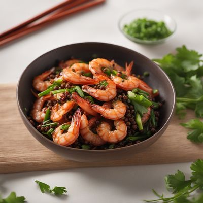 Chinese Imperial Peppered Shrimps