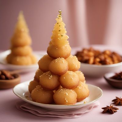 Chinese Islamic Croquembouche