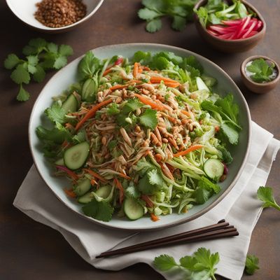 Chinese Islamic Spring Salad