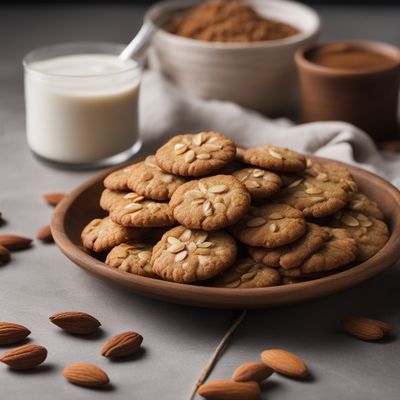 Chinese Islamic Style Almond Cookies