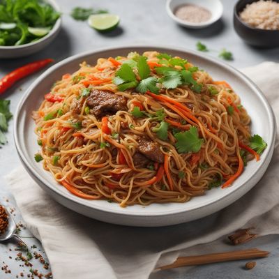 Chinese Islamic-style Pancit Batil Patong