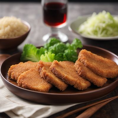 Chinese-style Crispy Pork Cutlet