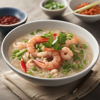 Chinese-style Shrimp Congee